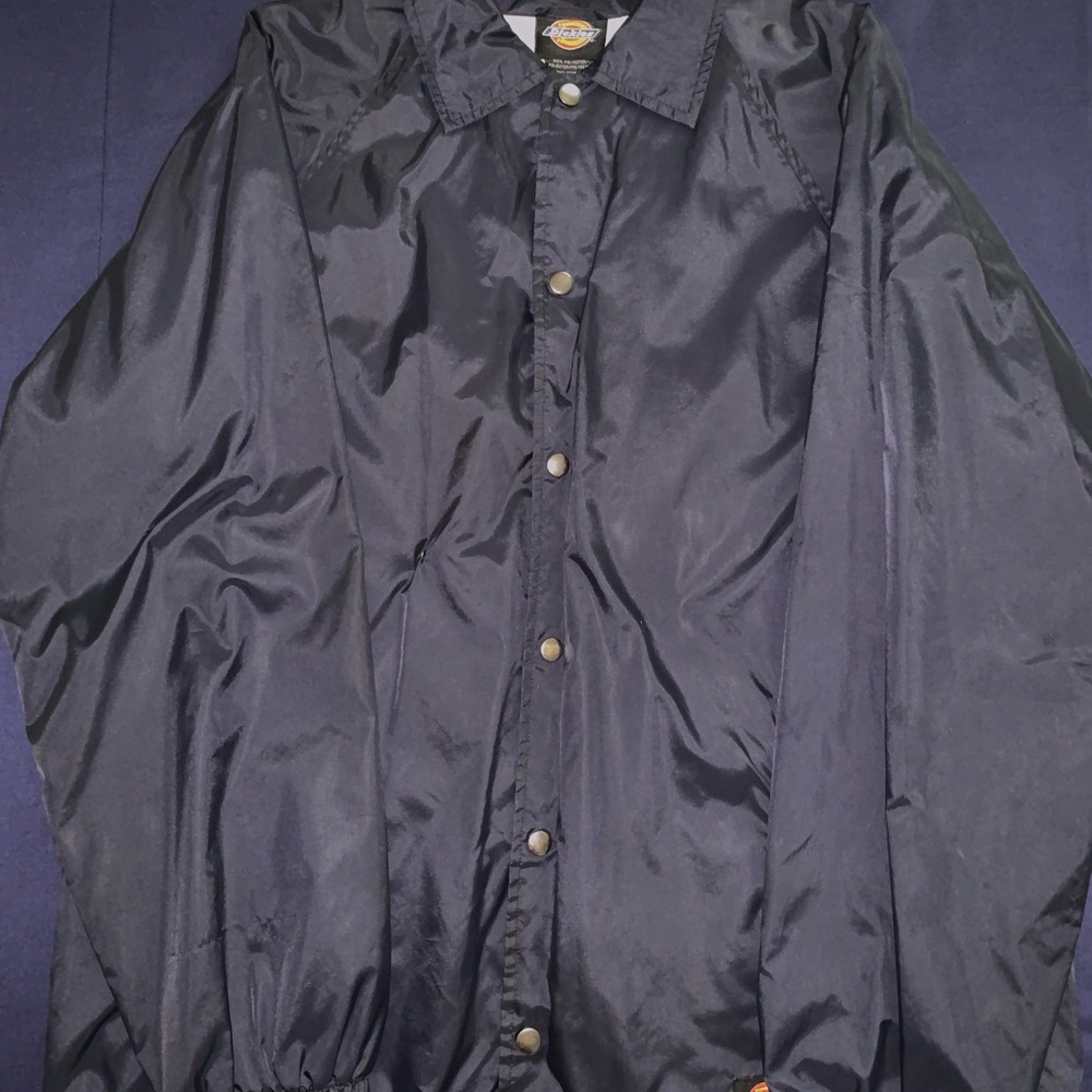 Dickies Men's Dark Blue Windbreaker